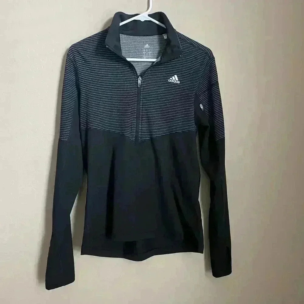 Adidas Lightweight Performance Half-Zip Jacket - image 1